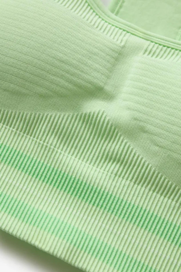 Women Matching Sets Fila Lucky Ace Seamless Sports Bra 301 Patina Green