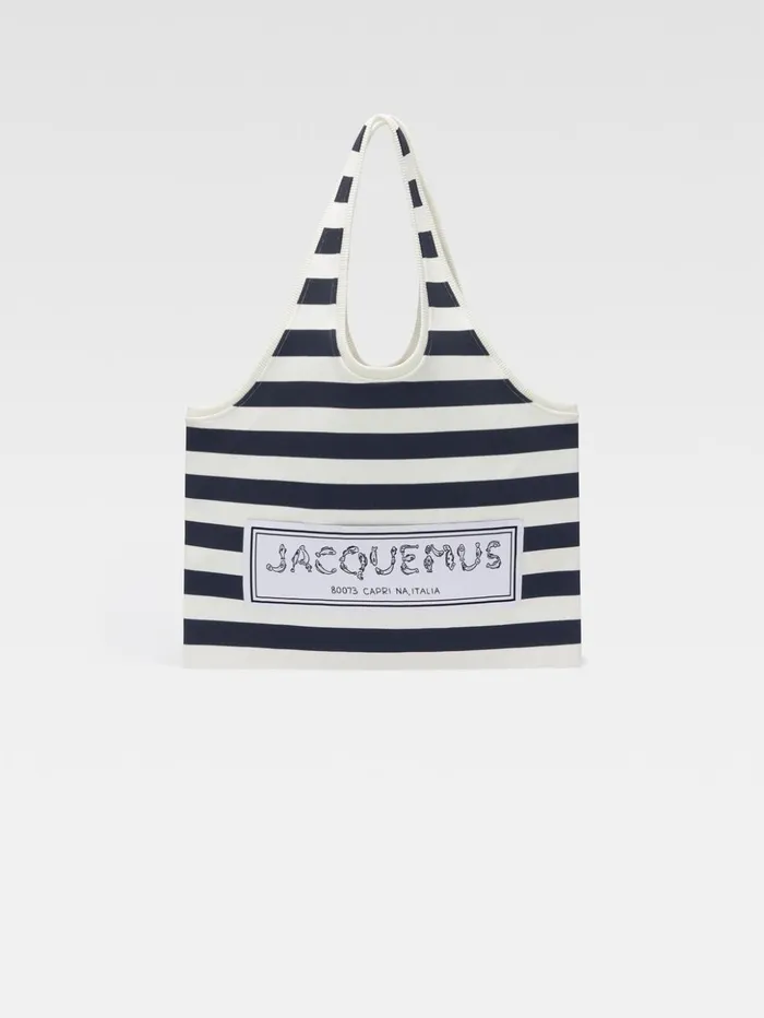 WomenMen Baskets and Totebags JACQUEMUS The Marcel Bag Multinavy