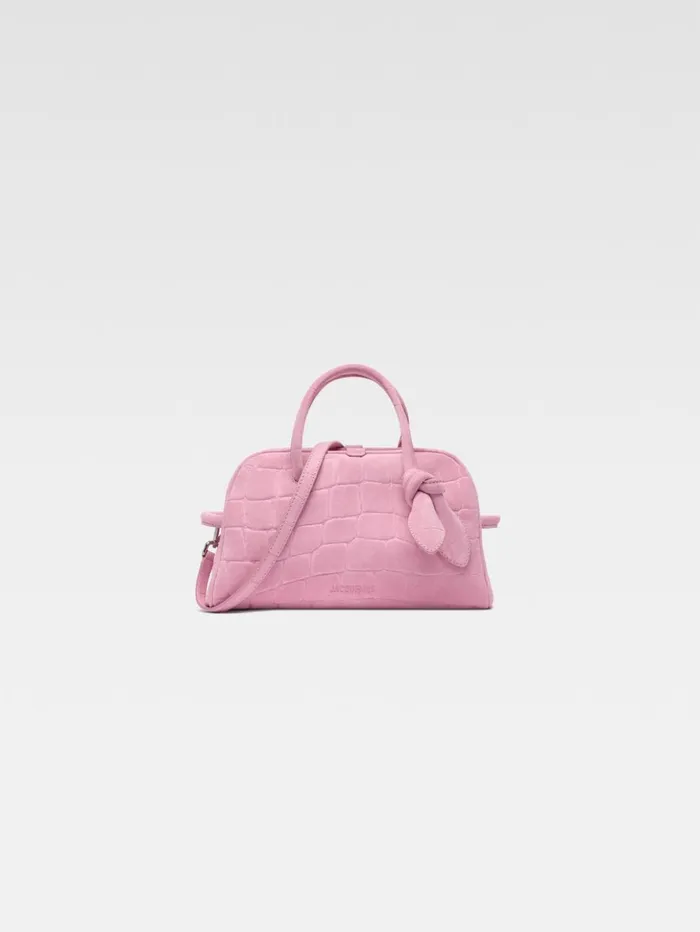 WomenMen Crossbody and Handbags JACQUEMUS The Small Turismo Light Pink
