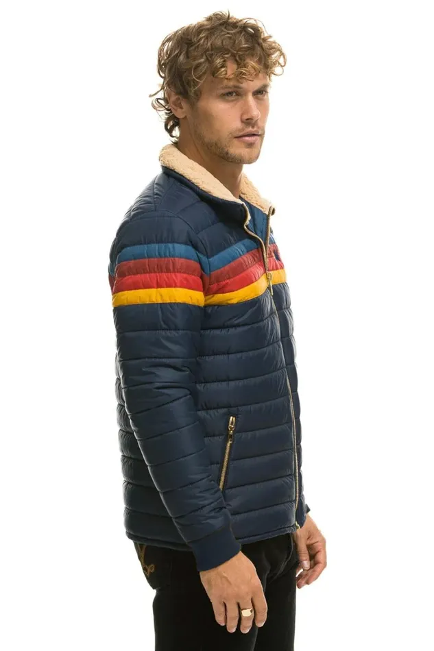 WomenMen Outerwear Aviator Nation 4 STRIPE JACKET 8211 NAVY