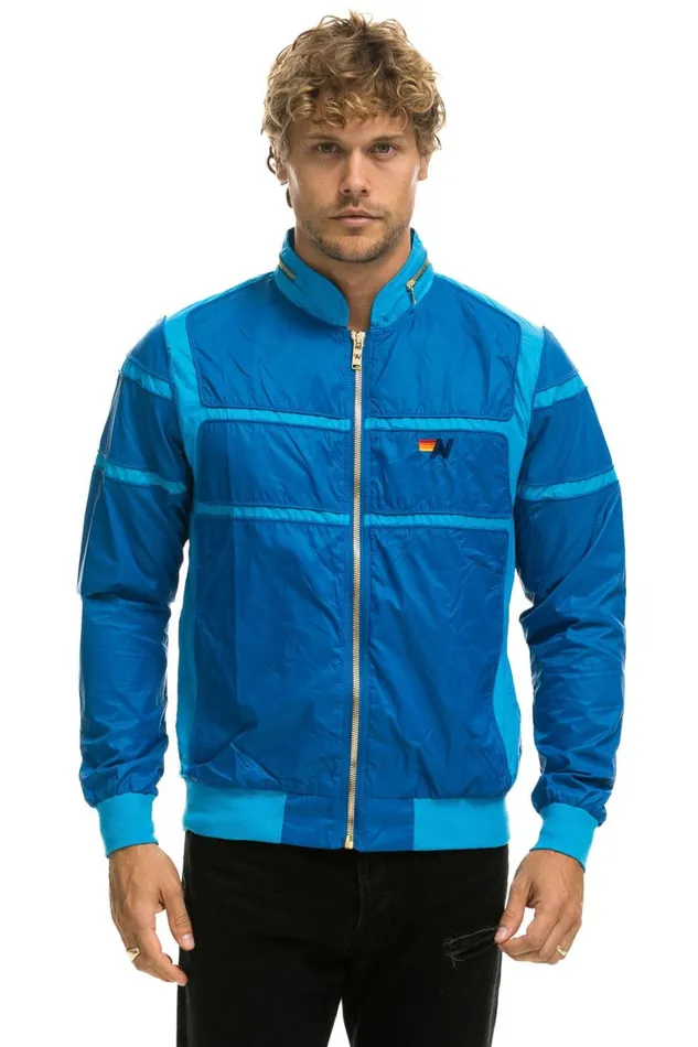 WomenMen Outerwear Aviator Nation RACER JACKET 8211 SNORKEL BLUE