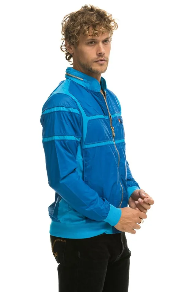 WomenMen Outerwear Aviator Nation RACER JACKET 8211 SNORKEL BLUE