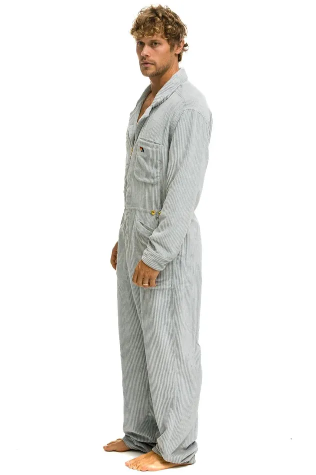 WomenMen Outerwear Aviator Nation UNISEX CORDUROY FLIGHT SUIT 8211 CLOUD