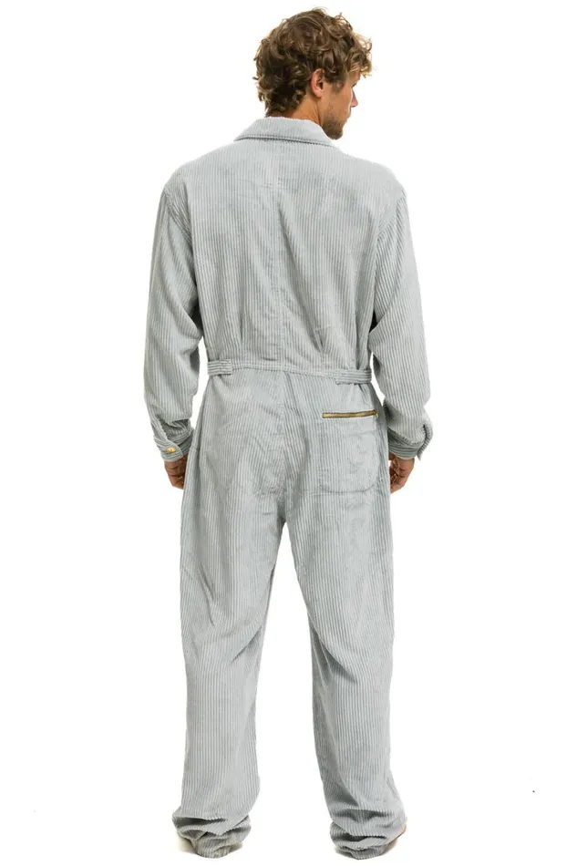 WomenMen Outerwear Aviator Nation UNISEX CORDUROY FLIGHT SUIT 8211 CLOUD