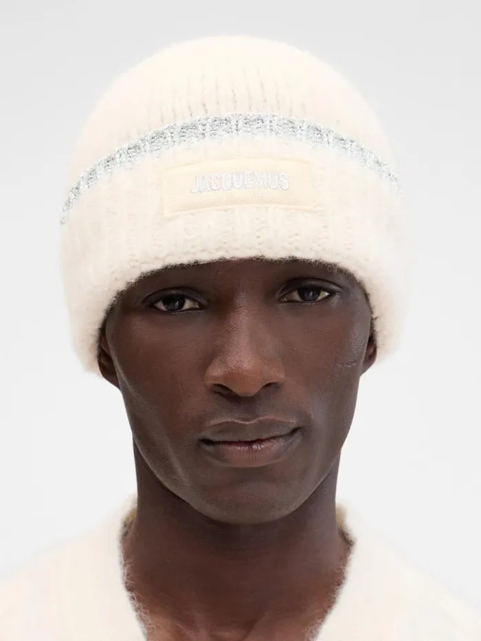 WomenMen Scarves Beanies and Gloves JACQUEMUS The Paoli Beanie Offwhite WomenMen Scarves Beanies and Gloves JACQUEMUS The Paoli Beanie Offwhite