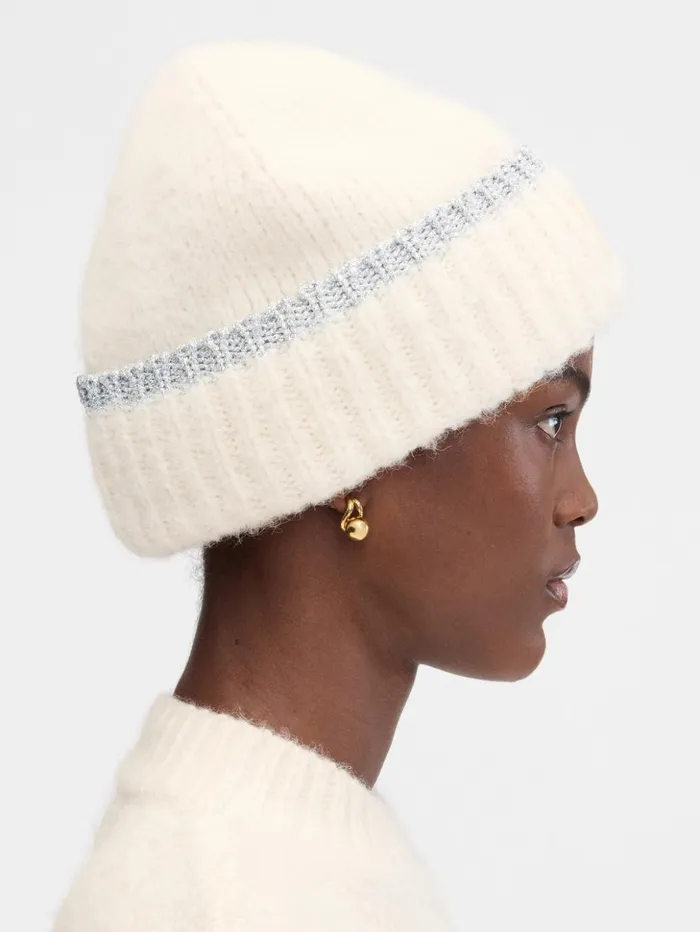 WomenMen Scarves Beanies and Gloves JACQUEMUS The Paoli Beanie Offwhite WomenMen Scarves Beanies and Gloves JACQUEMUS The Paoli Beanie Offwhite