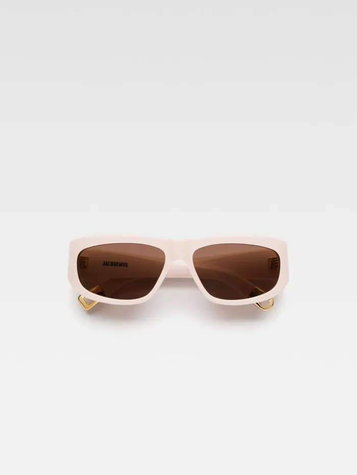 WomenMen Sunglasses JACQUEMUS The Pilota Sunglasses Light Beige