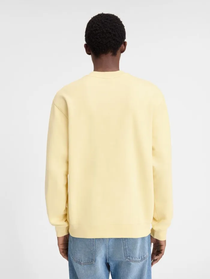 WomenMen Sweatshirts and Joggings JACQUEMUS The Gros Grain Sweatshirt Light Yellow WomenMen Sweatshirts and Joggings JACQUEMUS The Gros Grain Sweatshirt Light Yellow