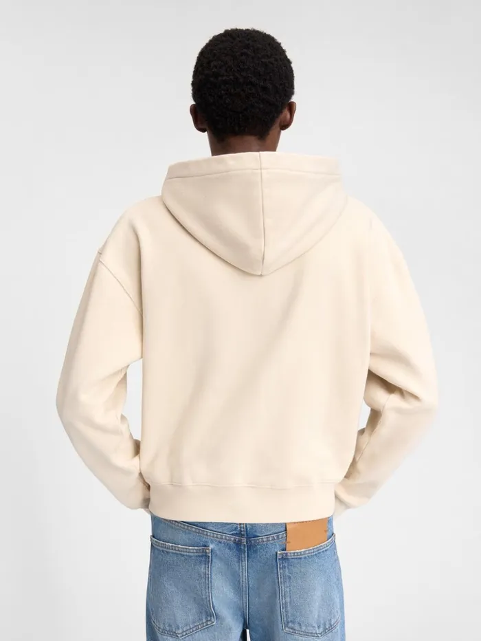 WomenMen Sweatshirts and Joggings JACQUEMUS The Gros Grain Zipped Hoodie Beige WomenMen Sweatshirts and Joggings JACQUEMUS The Gros Grain Zipped Hoodie Beige