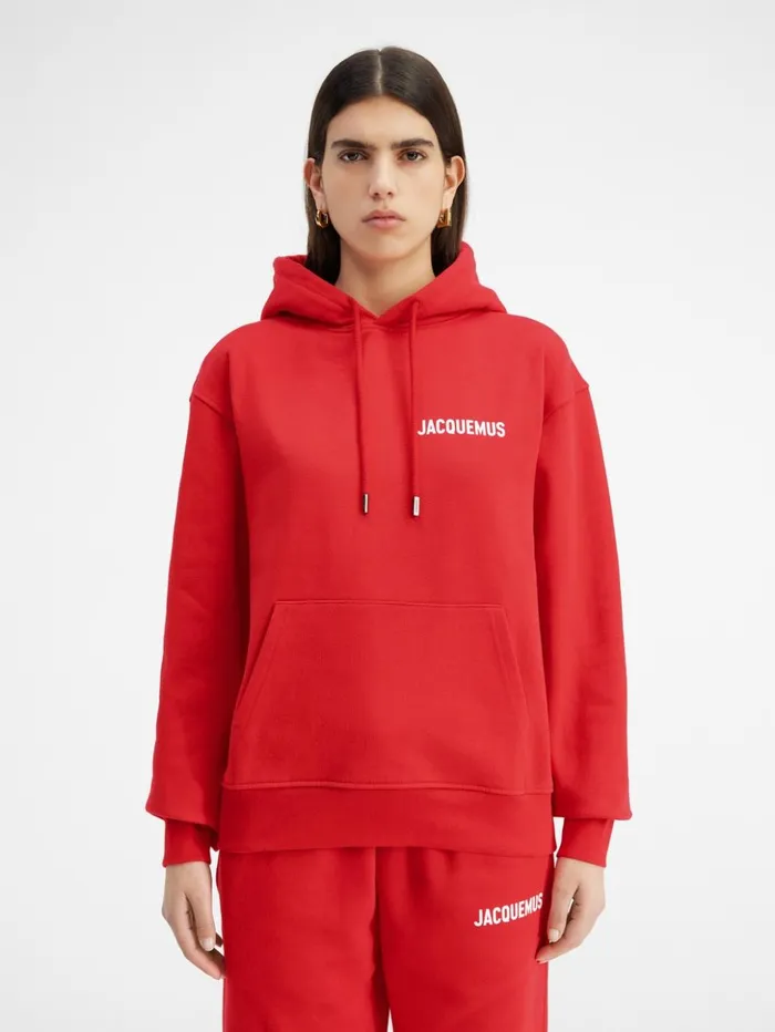 WomenMen Sweatshirts and Joggings JACQUEMUS The Jacquemus Sweatshirt Red