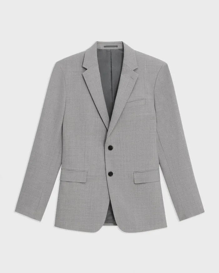 WomenMen Theory Blazers Jackets Chambers Blazer In Stretch Wool Vapor Melange