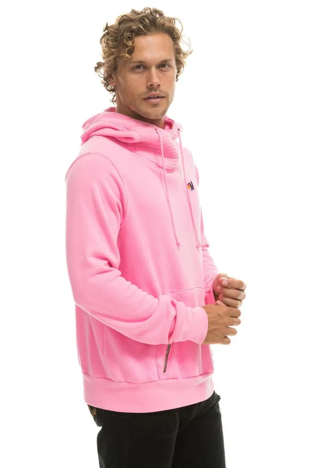 WomenMen Tops Aviator Nation NINJA PULLOVER HOODIE 8211 NEON PINK WomenMen Tops Aviator Nation NINJA PULLOVER HOODIE 8211 NEON PINK