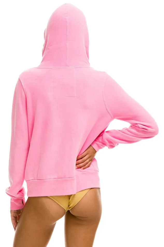 WomenMen Tops Aviator Nation NINJA PULLOVER HOODIE 8211 NEON PINK WomenMen Tops Aviator Nation NINJA PULLOVER HOODIE 8211 NEON PINK
