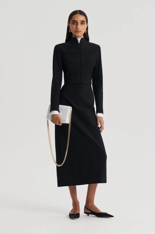 Women MILANO PENCIL SKIRT BLACK Skirts Scanlan Theodore