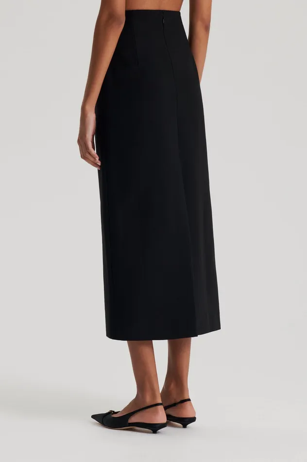 Women MILANO PENCIL SKIRT BLACK Skirts Scanlan Theodore Women MILANO PENCIL SKIRT BLACK Skirts Scanlan Theodore