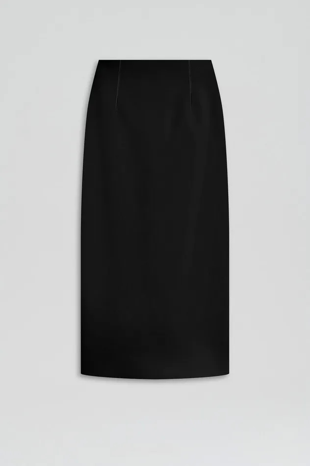 Women MILANO PENCIL SKIRT BLACK Skirts Scanlan Theodore Women MILANO PENCIL SKIRT BLACK Skirts Scanlan Theodore
