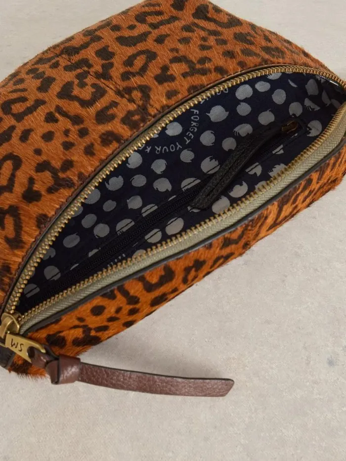 Women Mini Sebby Leather Sling Bag Brown Multi White Stuff Bags and Purses