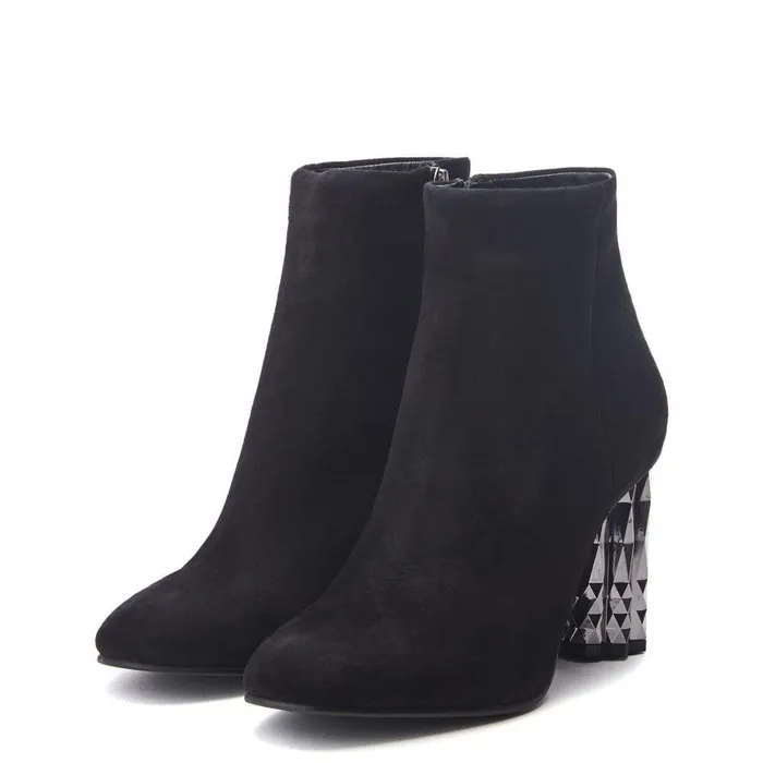 Women Moda In Pelle Black Boots Kiratta Black Suede