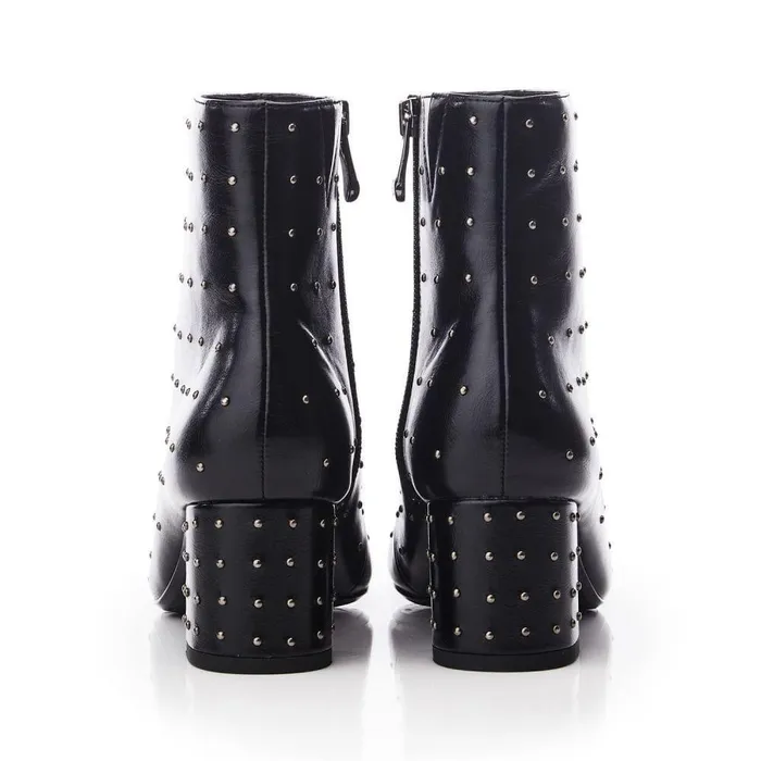 Women Moda In Pelle Black Boots Kravitz Black Porvair