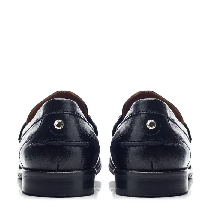 Women Moda In Pelle Brogues And Loafers Espelette Black Leather