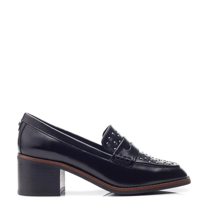 Women Moda In Pelle Casual Shoes Chantily Black Leather