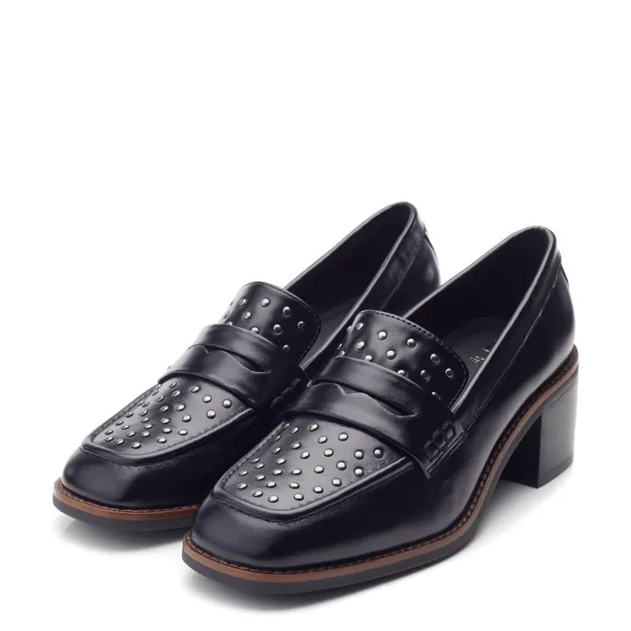 Women Moda In Pelle Casual Shoes Chantily Black Leather