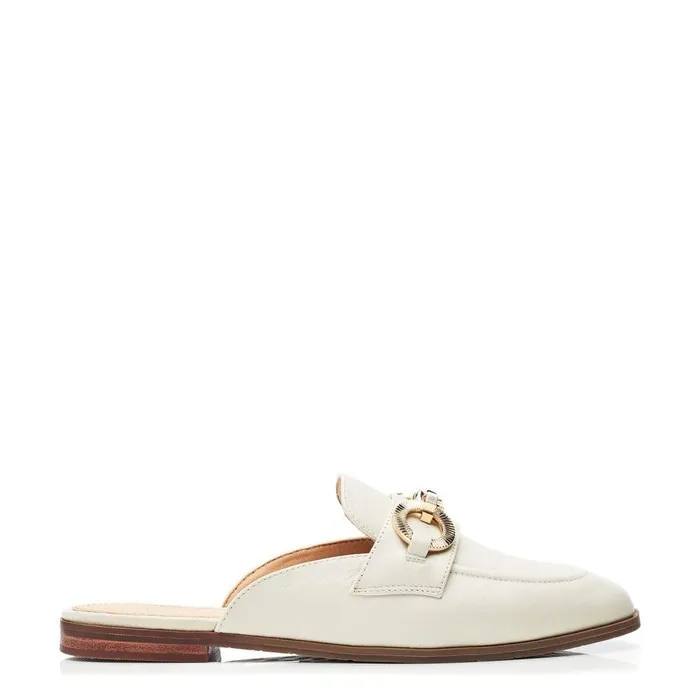Women Moda In Pelle Casual Shoes Fernne Off White Leather