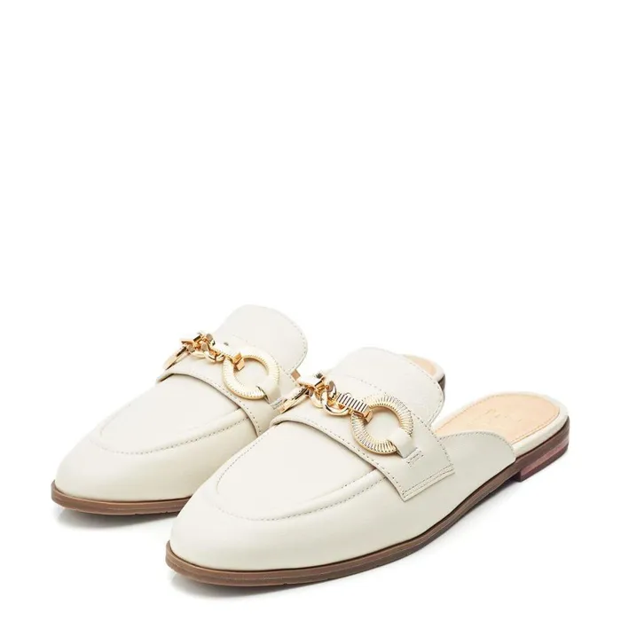 Women Moda In Pelle Casual Shoes Fernne Off White Leather