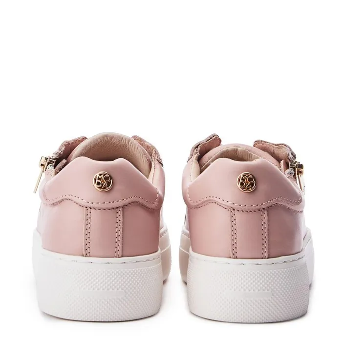 Women Moda In Pelle Casual Trainers Balize Cameo Leather