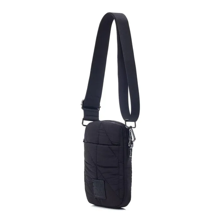 Women Moda In Pelle Crossbody Bags Ashtyn Bag Black Nylon