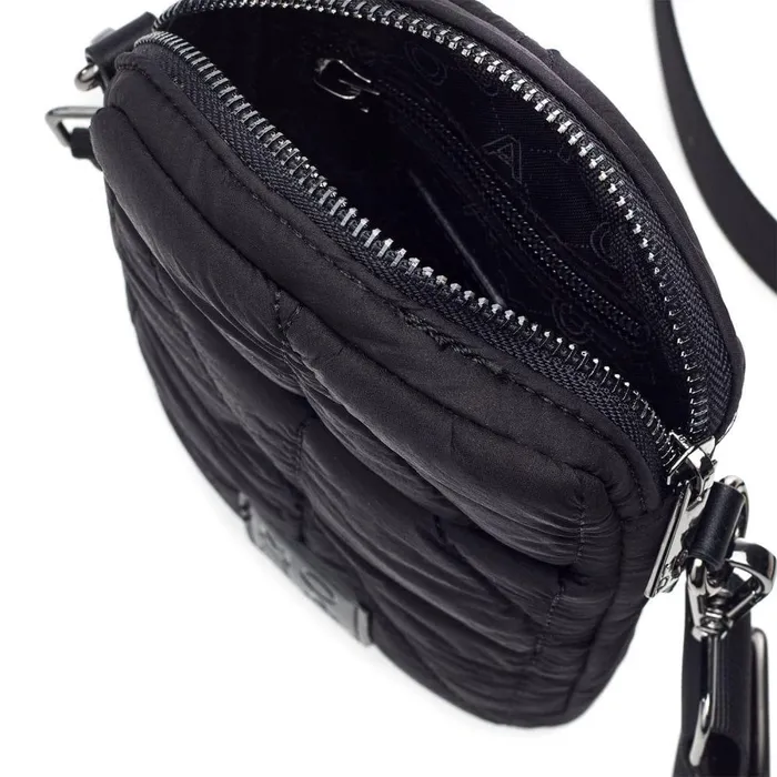 Women Moda In Pelle Crossbody Bags Ashtyn Bag Black Nylon
