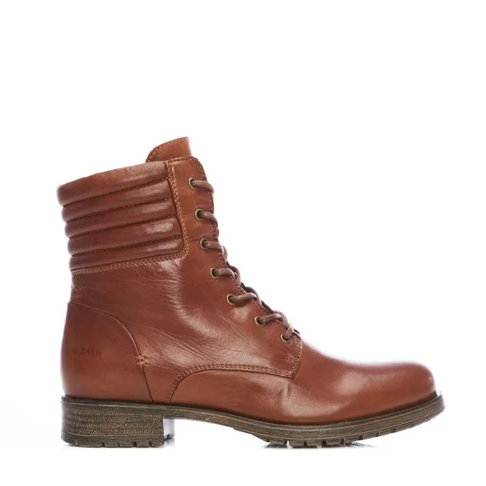 Women Moda In Pelle MidCalf Boots Shoon Sh Aello Tan Leather