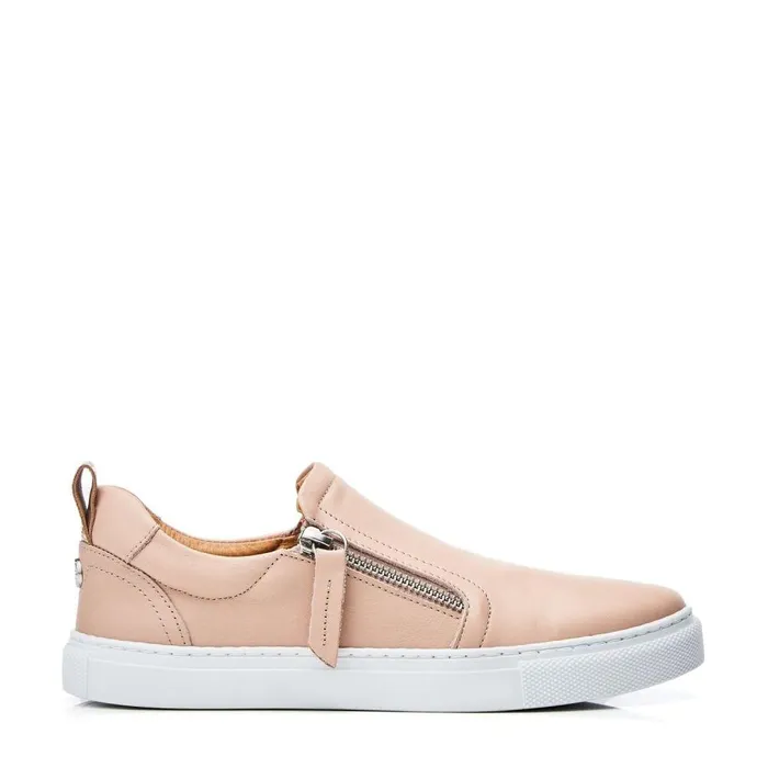 Women Moda In Pelle SlipOn Trainers Bradly Cameo Leather