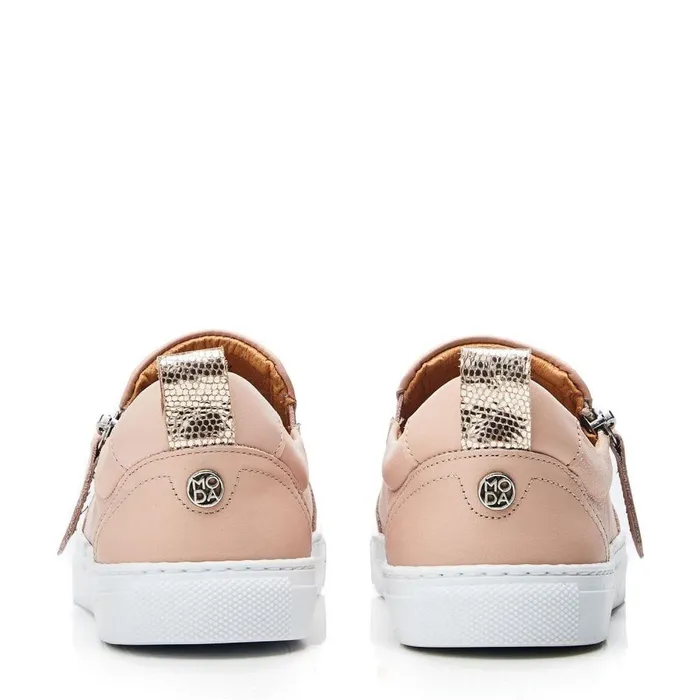 Women Moda In Pelle SlipOn Trainers Bradly Cameo Leather