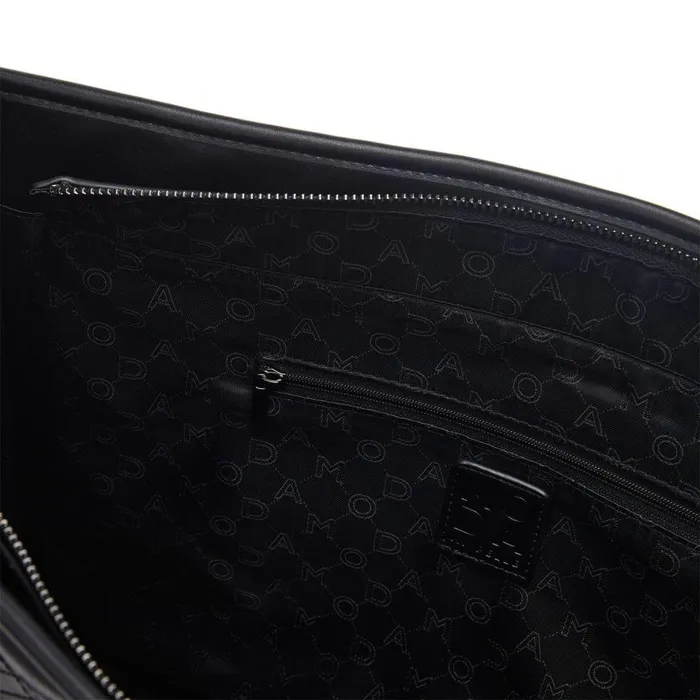 Women Moda In Pelle Tote Bags Becca Bag Black Porvair