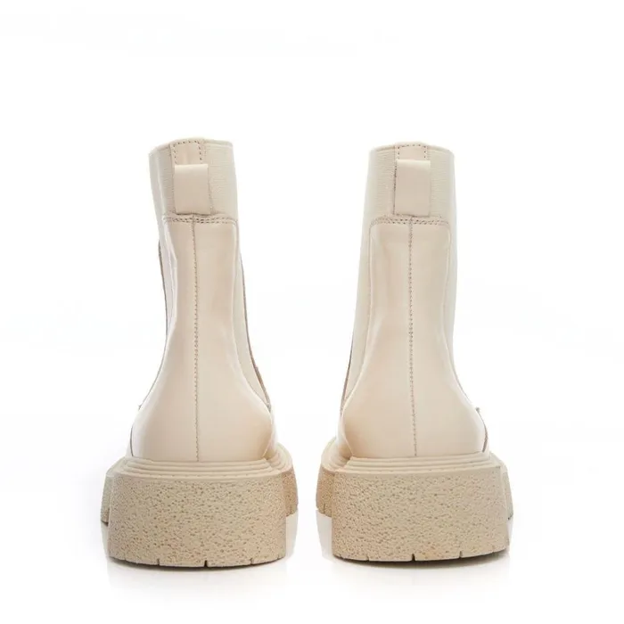 Women Moda In Pelle White Boots Bsoleful BEnvy Off White Leather
