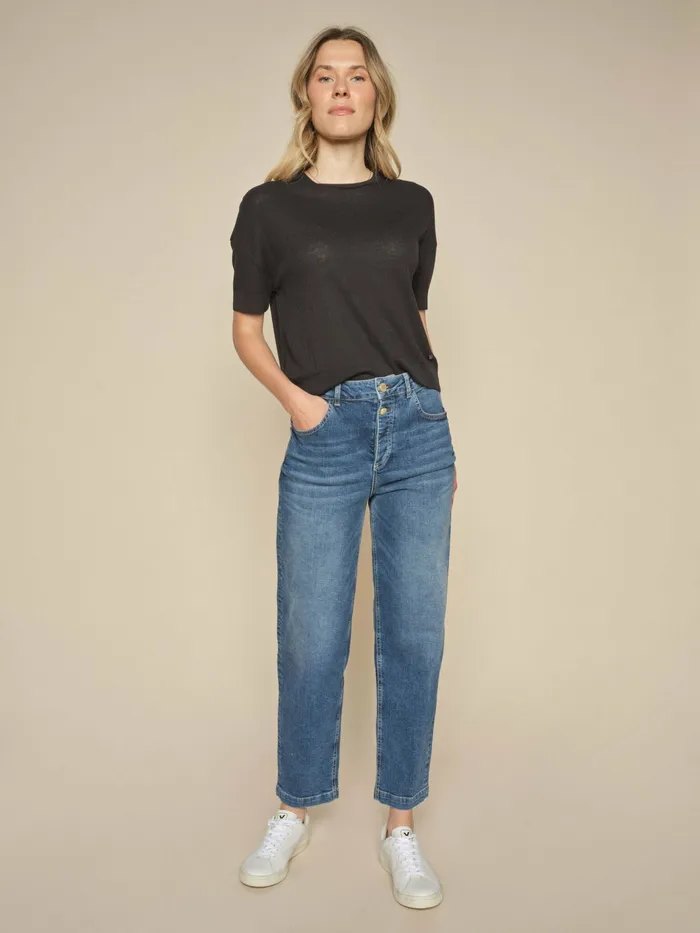 Women MOS MOSH MMSwann OSS Flora Tee Black Tees Women MOS MOSH MMSwann OSS Flora Tee Black Tees