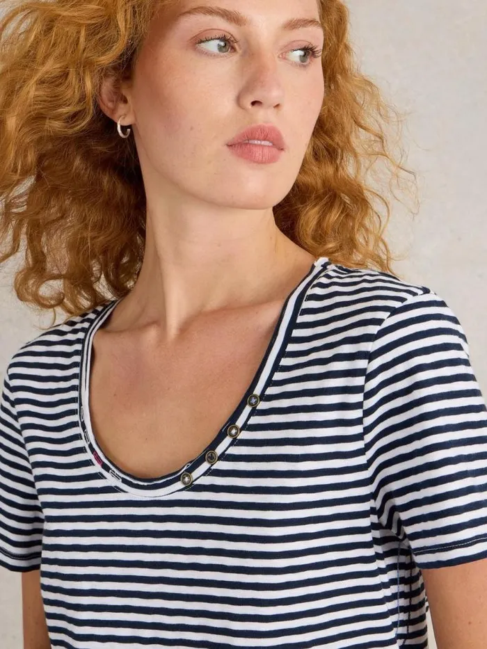 Women NADIA TEE White Multi White Stuff Tops and Tees Women NADIA TEE White Multi White Stuff Tops and Tees