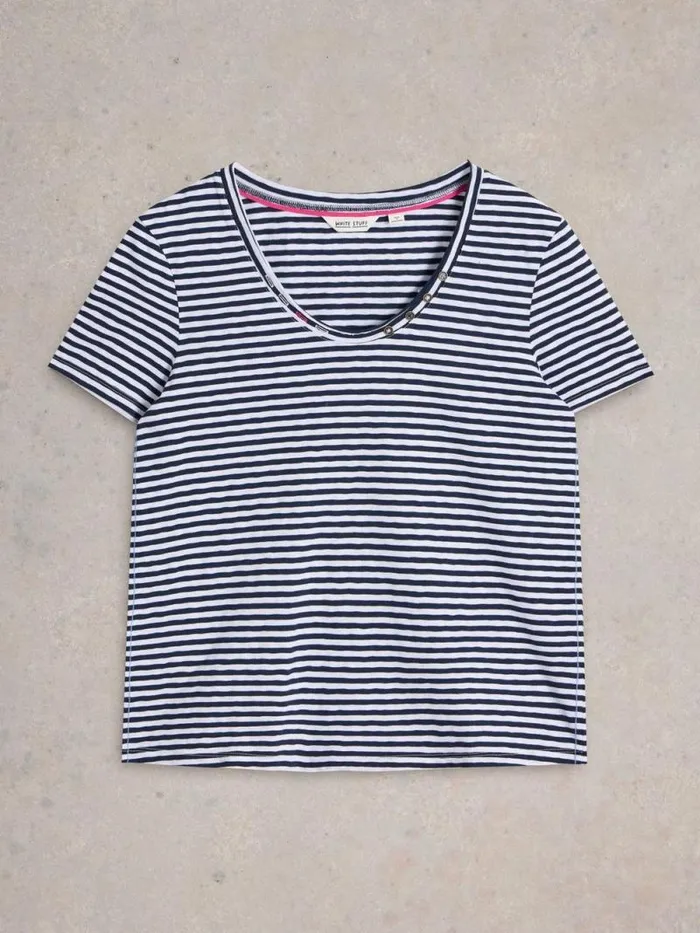 Women NADIA TEE White Multi White Stuff Tops and Tees Women NADIA TEE White Multi White Stuff Tops and Tees