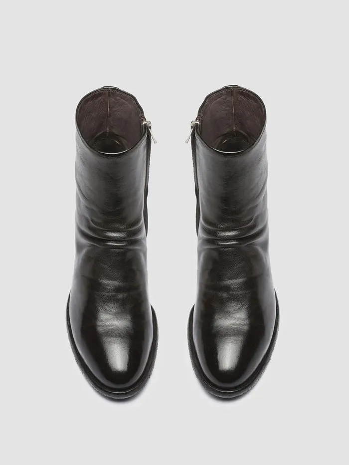 Women Officine Creative Footwear DENNER 101 Brown Leather Ankle Boots Women Officine Creative Footwear DENNER 101 Brown Leather Ankle Boots