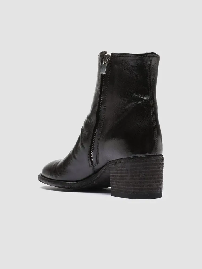 Women Officine Creative Footwear DENNER 101 Brown Leather Ankle Boots Women Officine Creative Footwear DENNER 101 Brown Leather Ankle Boots