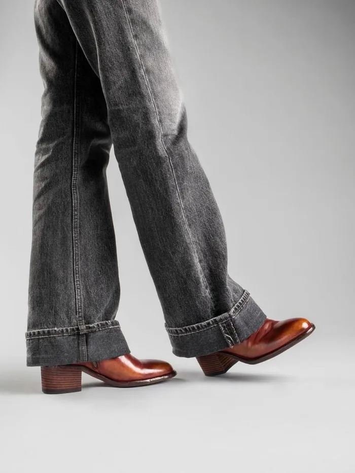 Women Officine Creative Footwear DENNER 101 Brown Leather Ankle Boots Women Officine Creative Footwear DENNER 101 Brown Leather Ankle Boots