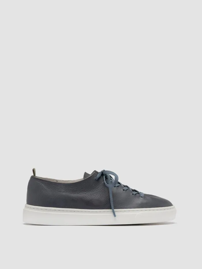 Women Officine Creative Footwear LEGGERA 100 Blue Leather Low Top Sneakers