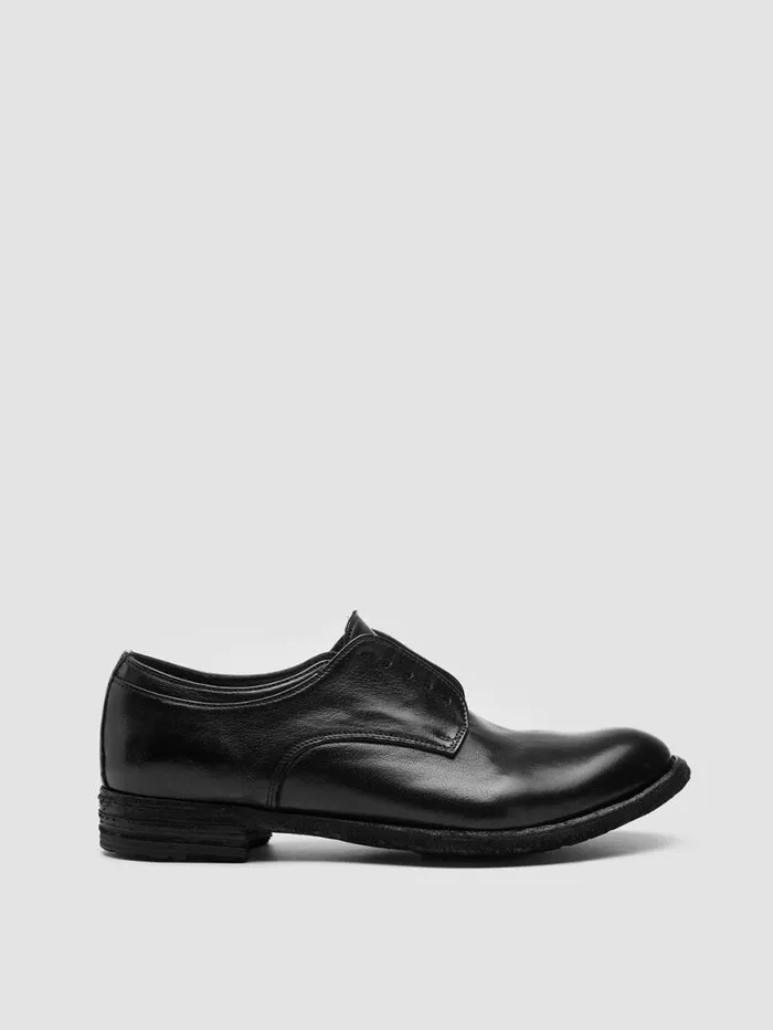Women Officine Creative Footwear LEXIKON 012 Black Leather Derby Shoes