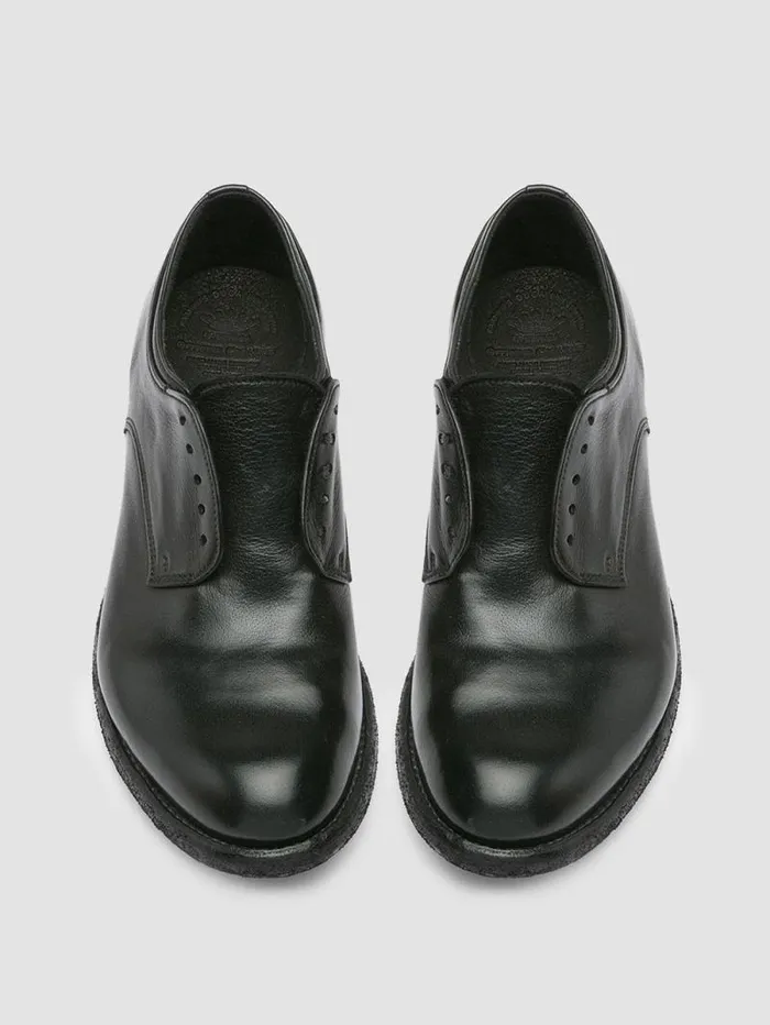 Women Officine Creative Footwear LEXIKON 012 Black Leather Derby Shoes Women Officine Creative Footwear LEXIKON 012 Black Leather Derby Shoes