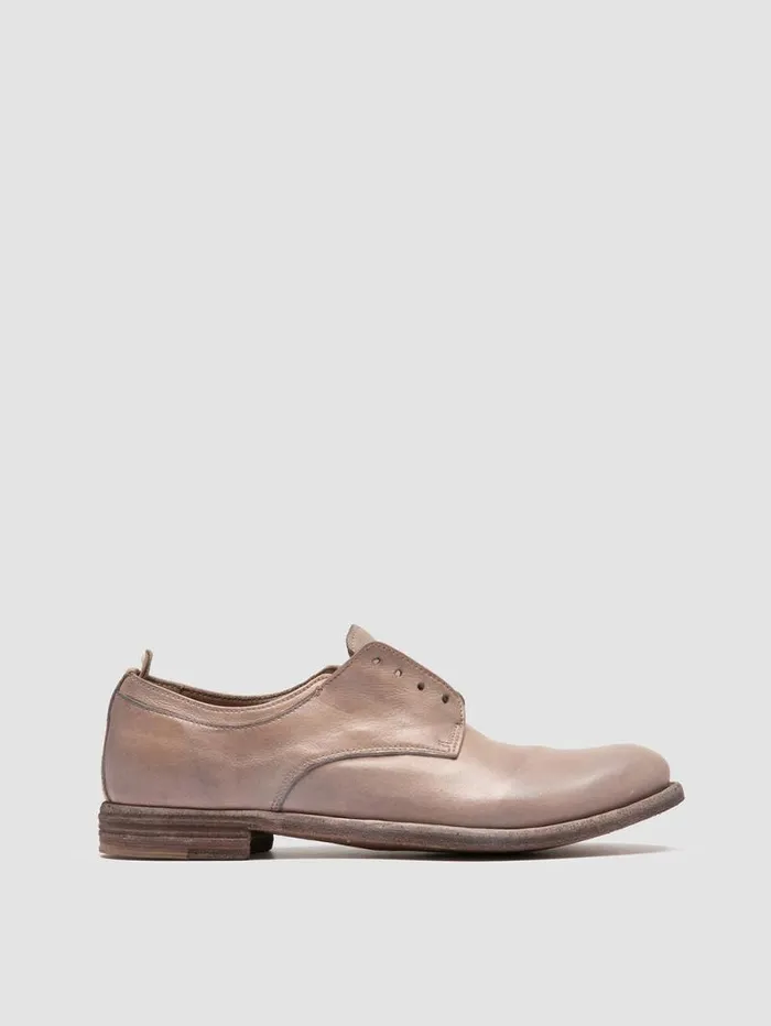 Women Officine Creative Footwear LEXIKON 501 Ivory Leather Derby Shoes