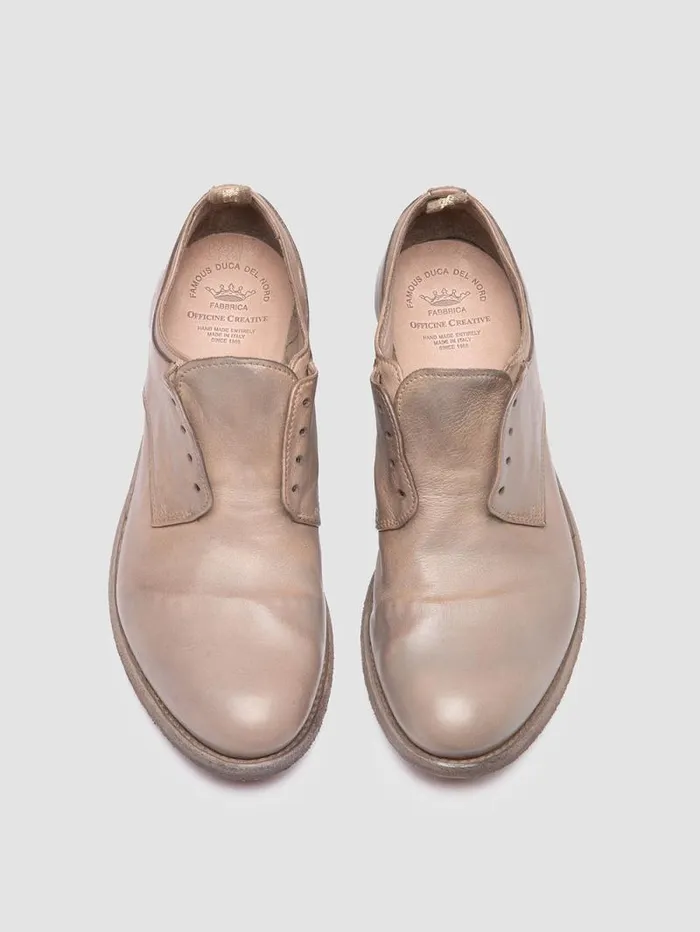 Women Officine Creative Footwear LEXIKON 501 Ivory Leather Derby Shoes Women Officine Creative Footwear LEXIKON 501 Ivory Leather Derby Shoes