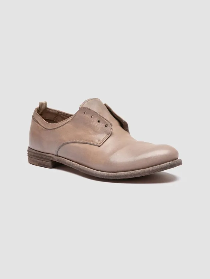 Women Officine Creative Footwear LEXIKON 501 Ivory Leather Derby Shoes Women Officine Creative Footwear LEXIKON 501 Ivory Leather Derby Shoes