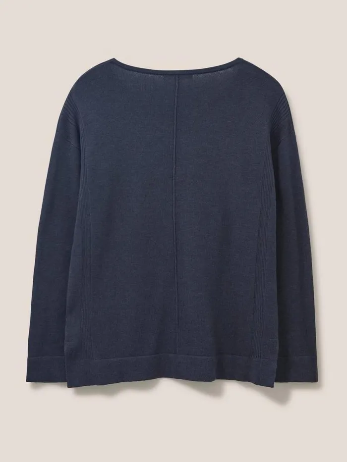 Women Olivia Jumper French Navy White Stuff Knitwear