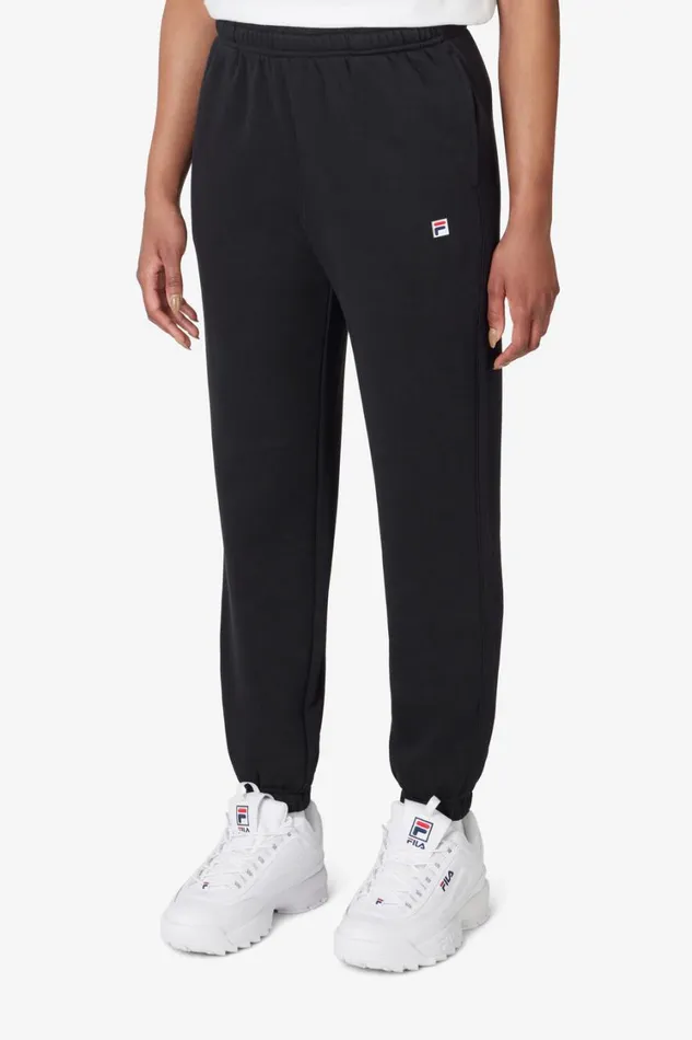 Women Pants and Shorts Fila Classic Jogger 001 Black
